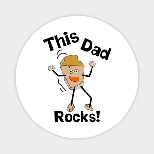 This Dad Rocks Magnet